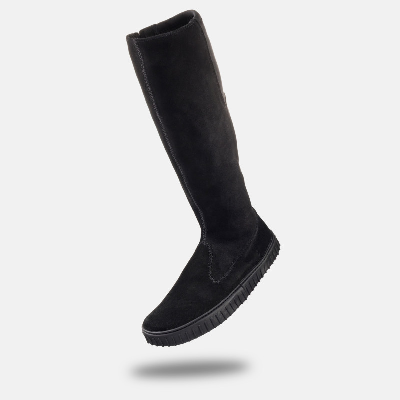 Women’s Winter Barefoot Boots - DAKOTA BLACK