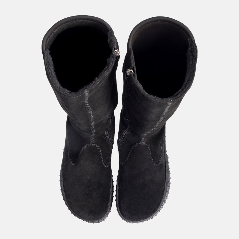 Women’s Winter Barefoot Boots - DAKOTA BLACK