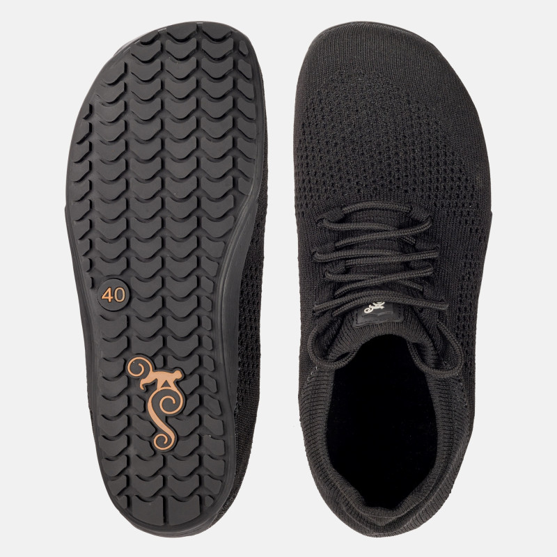 Men’s barefoot sports shoes for the gym - MAX BLACK