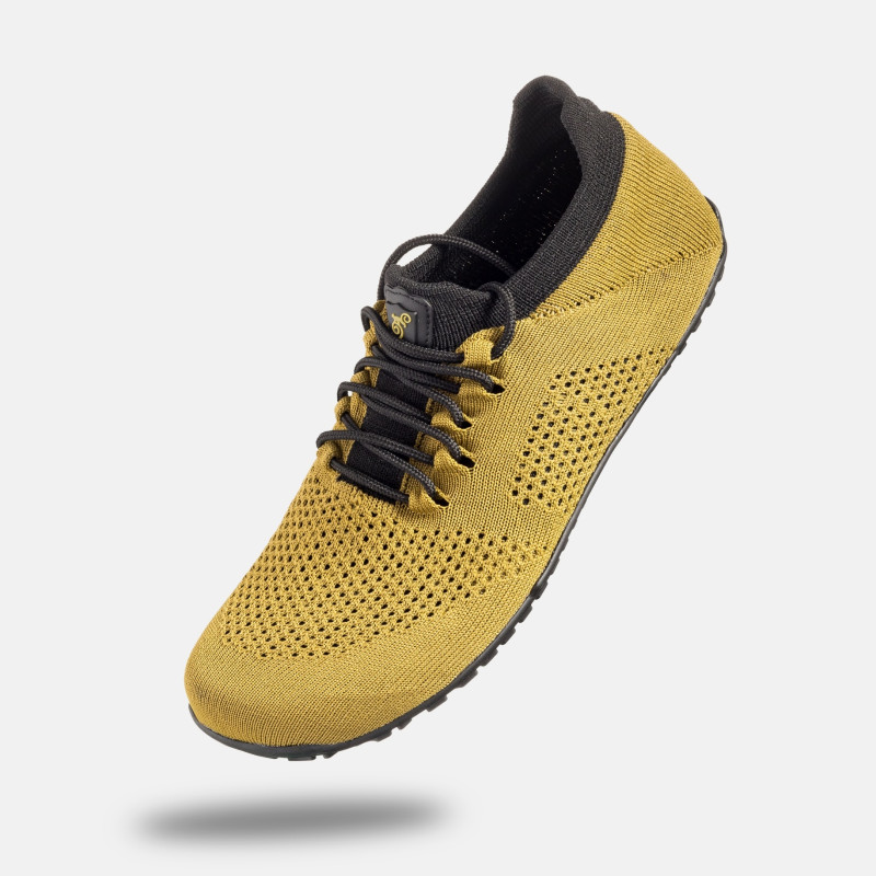 Dámské sportovní barefoot boty do posilovny - MAX YELLOW