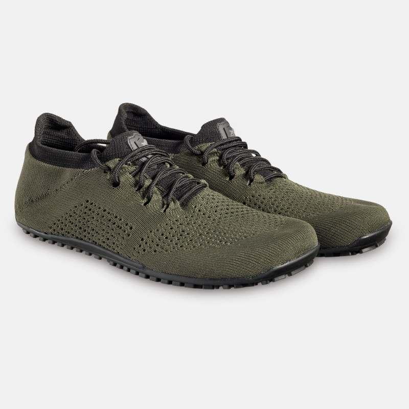 Men’s barefoot sports shoes for the gym - MAX KHAKI