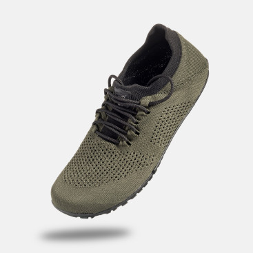 Men’s barefoot sports shoes for the gym - MAX KHAKI