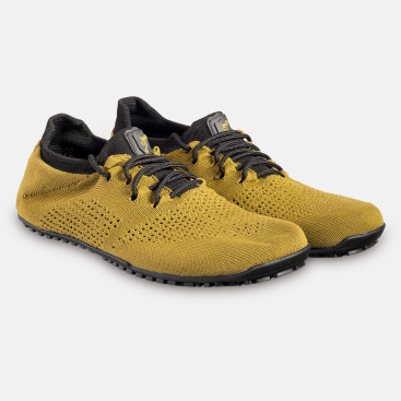 Men’s barefoot sports shoes for the gym - MAX YELLOW