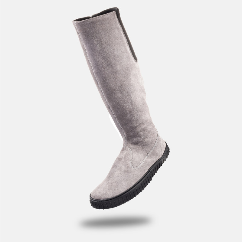 Women’s Winter Barefoot Boots - DAKOTA GRAY
