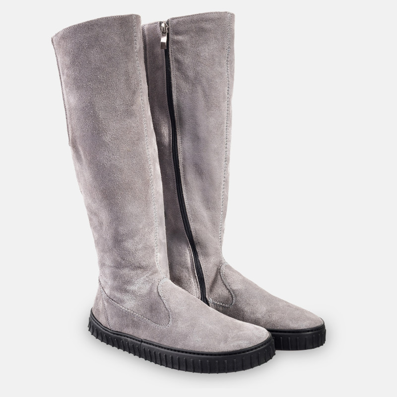 Women’s Winter Barefoot Boots - DAKOTA GRAY