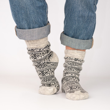 Teplé vlněné barefoot ponožky - ARCTIC