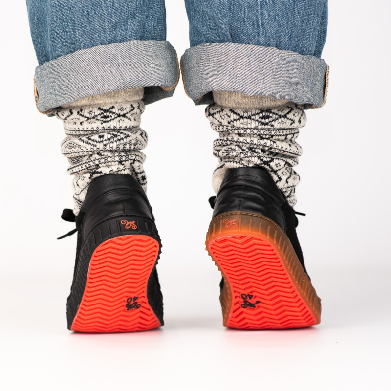 Warme Woll-Barefoot-Socken - ARCTIC