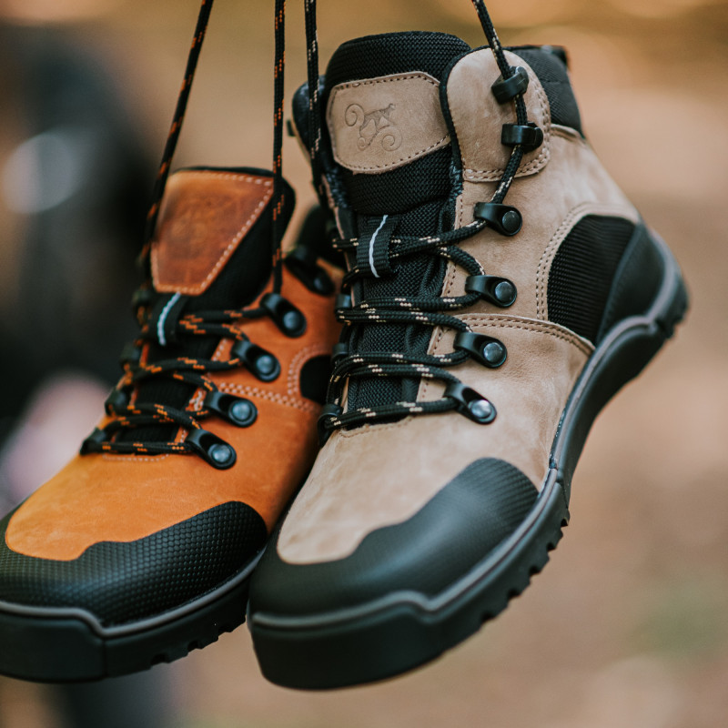 Herren barfuß wanderschuhe - LOGAN SAND