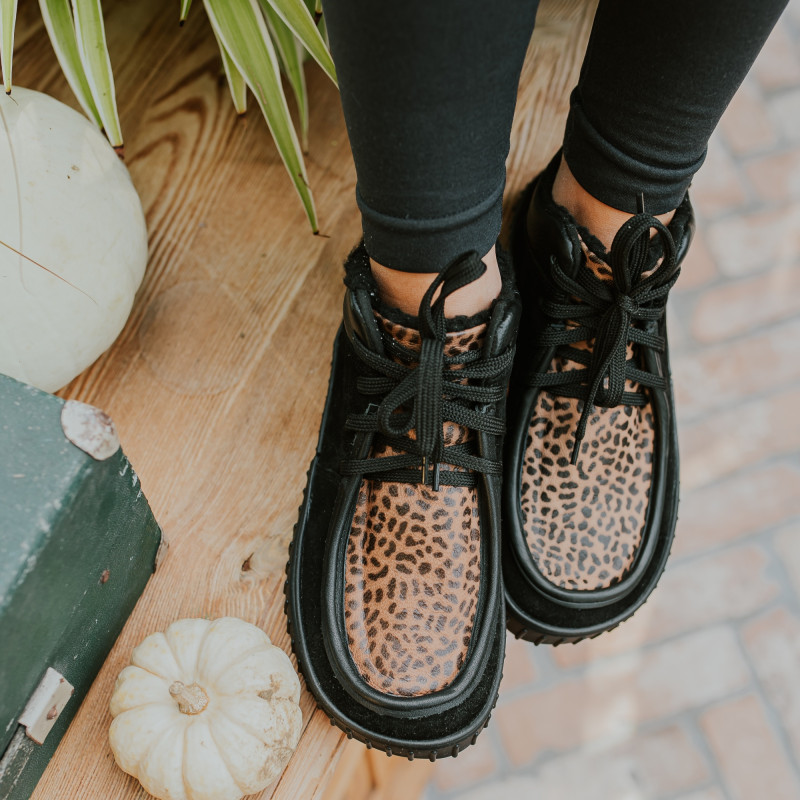 Botas barefoot de invierno para mujer - MONET LEO SUEDE