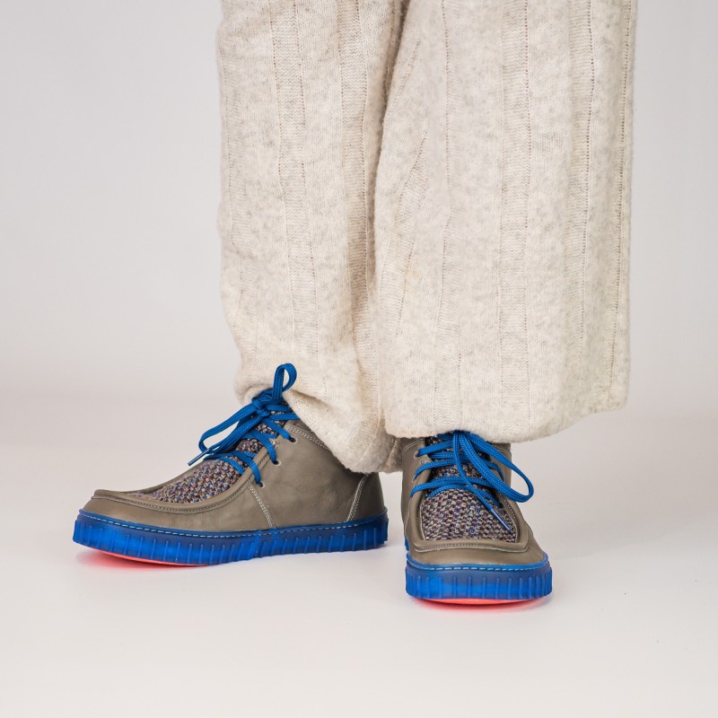 Botas barefoot de invierno para mujer - MONET METALIC