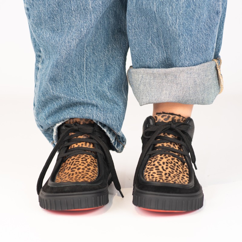 Botas barefoot de invierno para mujer - MONET LEO SUEDE