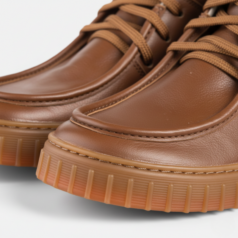 Men's winter barefoot boots  - MONET CARMEL