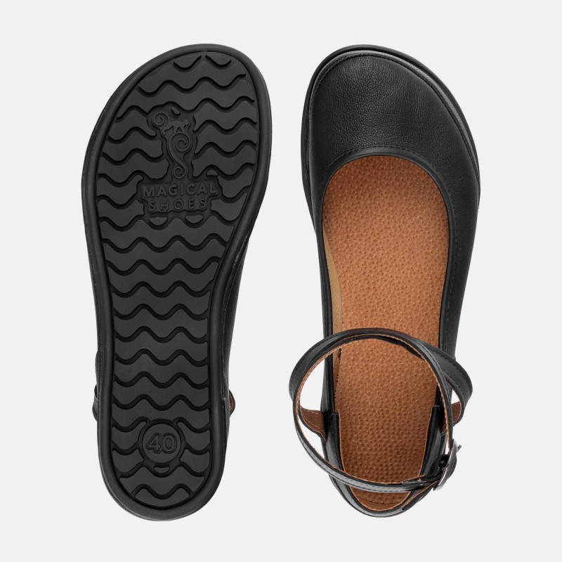 Minimalistické boty Balerina - Anna Black