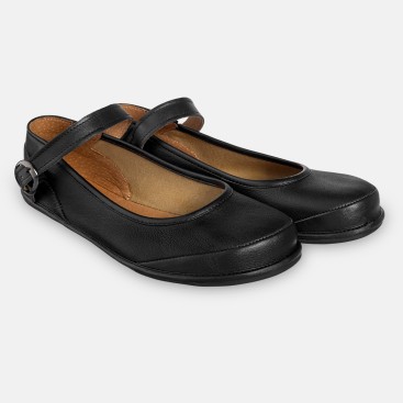 Barefoot Ballerina Shoes - Emma Black