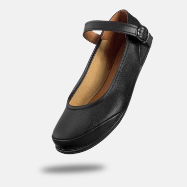 Barefoot Ballerina Shoes - Emma Black