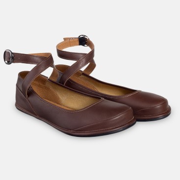 Barefoot Shoes Balerina - Anna Brown