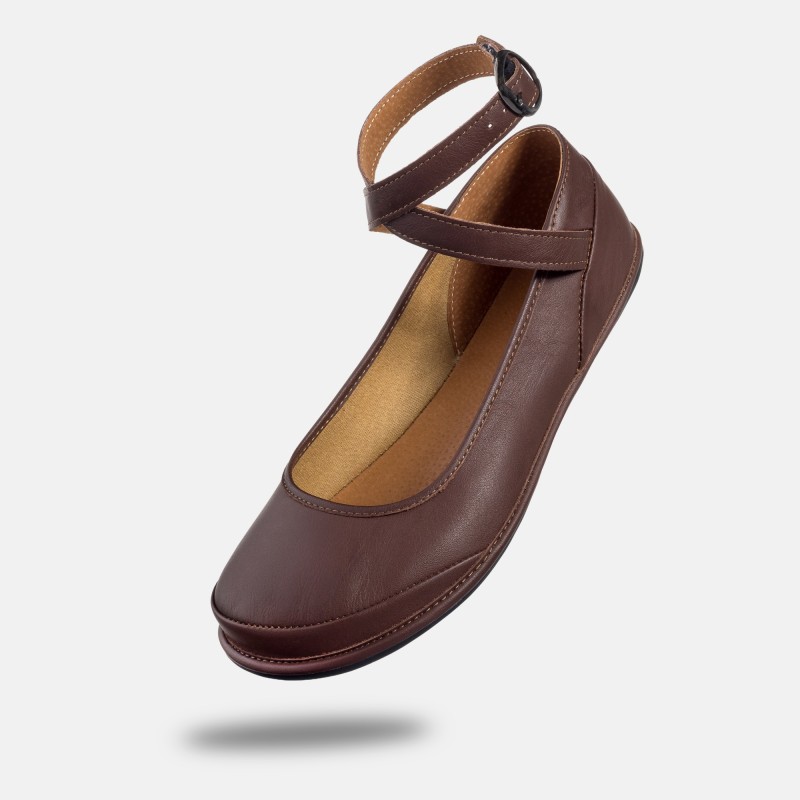 Barefoot Shoes Balerina - Anna Brown