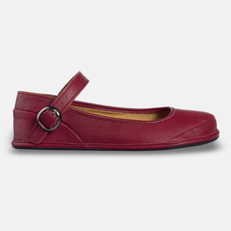 Buty Barefoot Balerina - Emma Burgundy