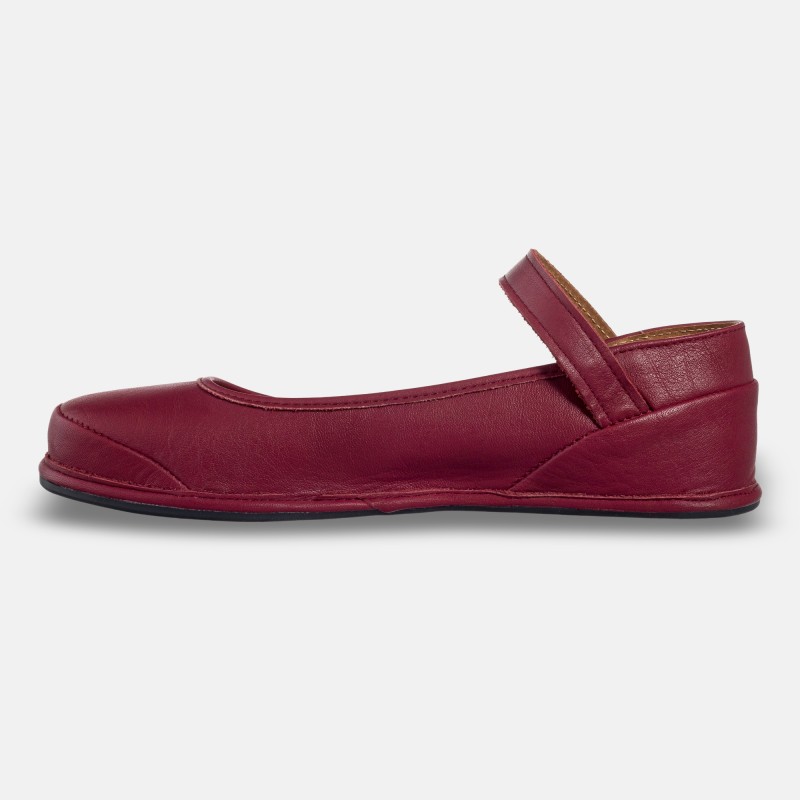 Buty Barefoot Balerina - Emma Burgundy