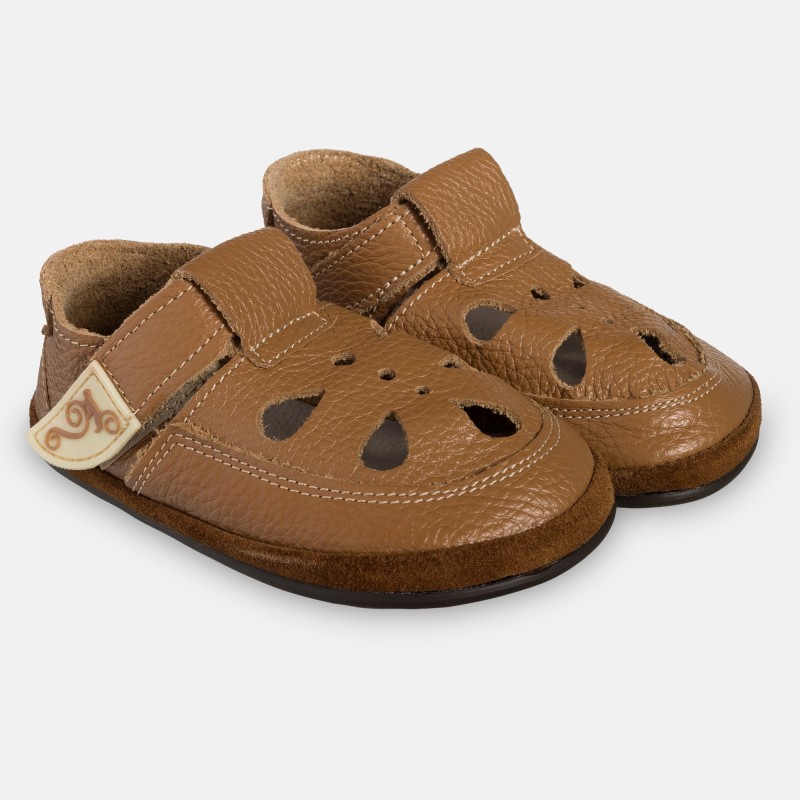 Sandały dziecięce barefoot - COCO 2.0 CARMEL