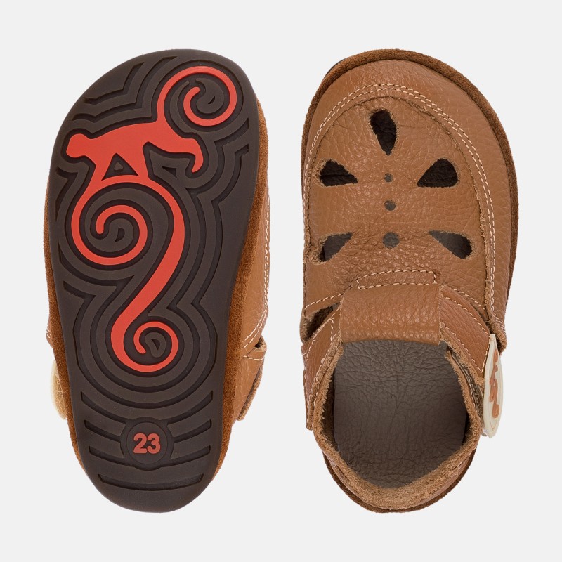 Sandały dziecięce barefoot - COCO 2.0 CARMEL