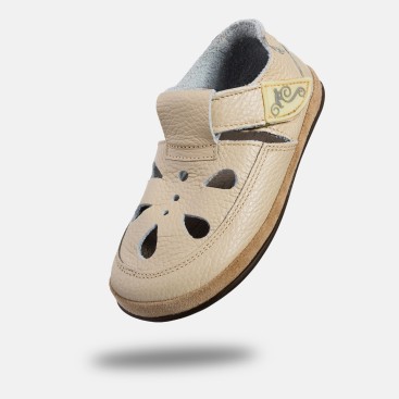 Children's barefoot sandals - COCO 2.0 BEIGE