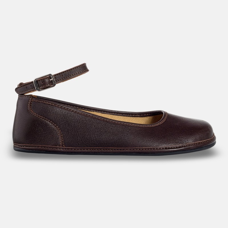 Elegant barefoot shoes for women - ADA BROWN