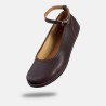 Elegant barefoot shoes for women - ADA BROWN