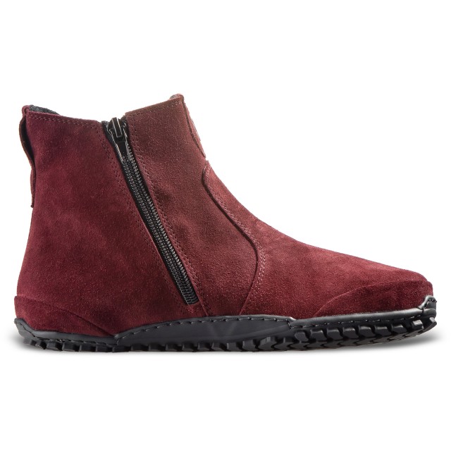 Barfußstiefel für Damen - Lupino Burgundy