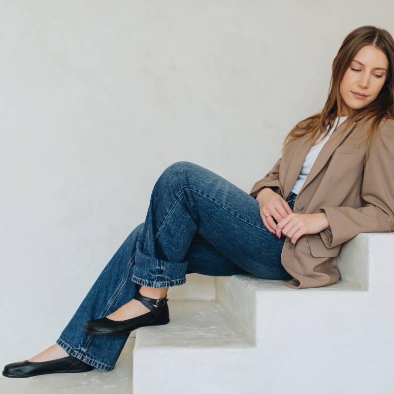 Minimalistické boty Balerina - Anna Black