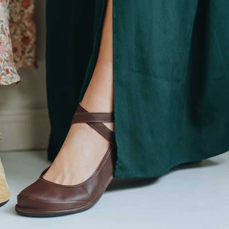 Barefoot Shoes Balerina - Anna Brown