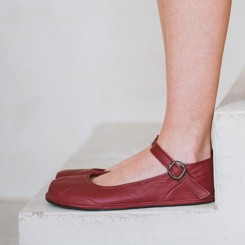 Barefoot boty Balerina - Emma Burgundy