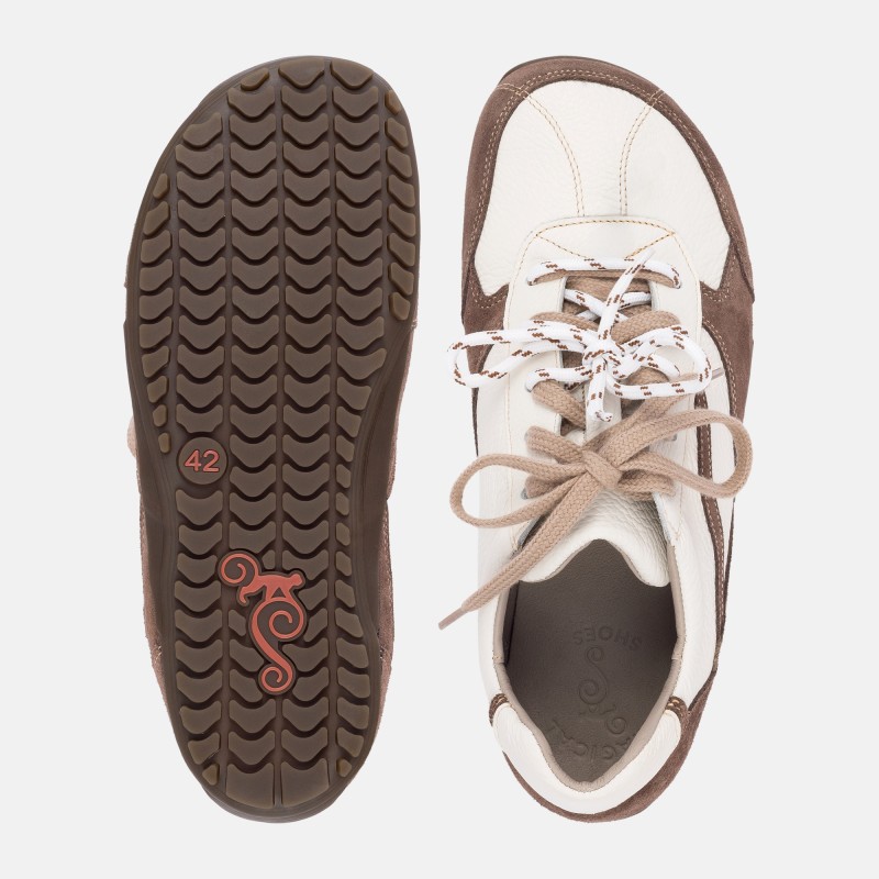 Dámské barefoot tenisky- LEGEND - TAUPE