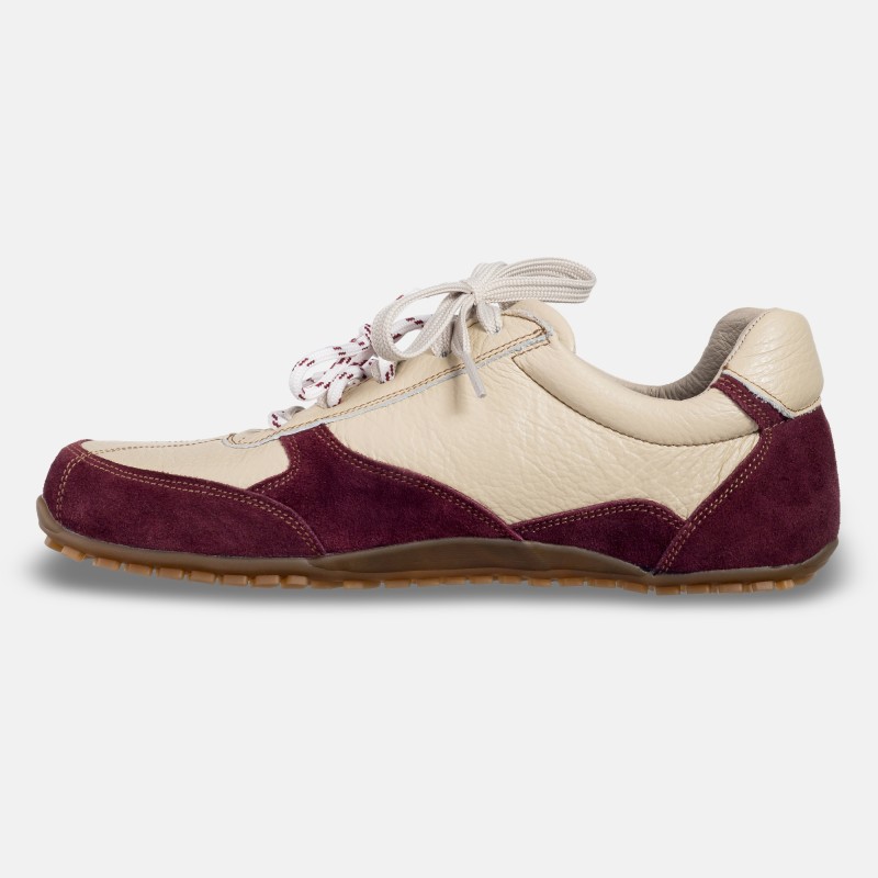 Dámské barefoot tenisky- LEGEND - CLARET