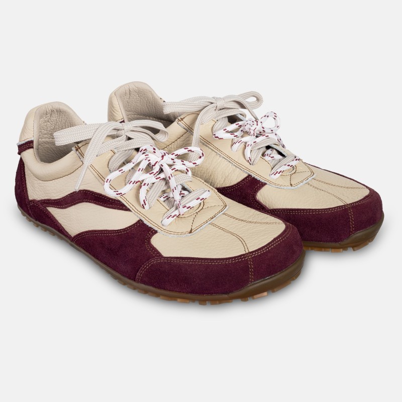 Pánské barefoot tenisky- LEGEND - CLARET