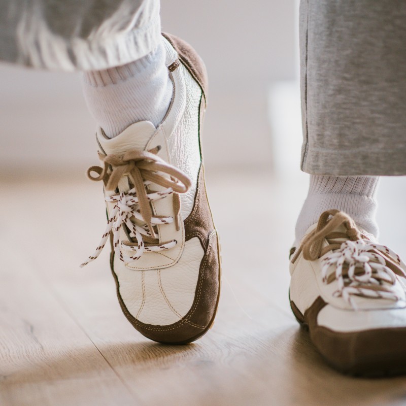 Dámské barefoot tenisky- LEGEND - TAUPE