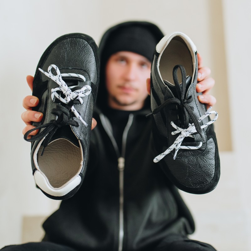 Pánské barefoot tenisky- LEGEND - BLACK