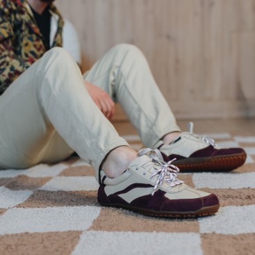 Pánské barefoot tenisky- LEGEND - CLARET