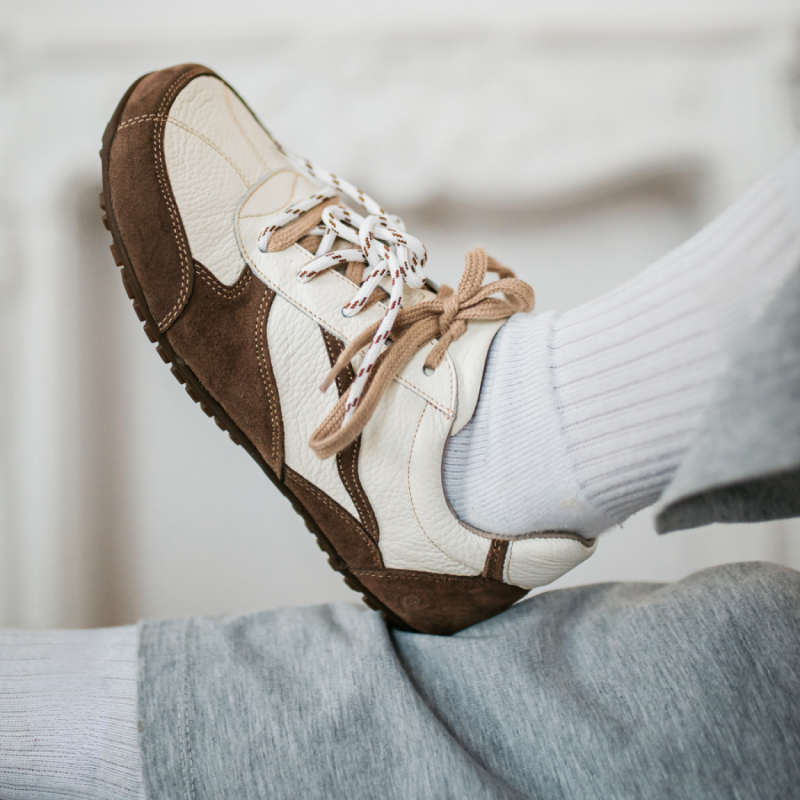 Pánské barefoot tenisky- LEGEND - TAUPE