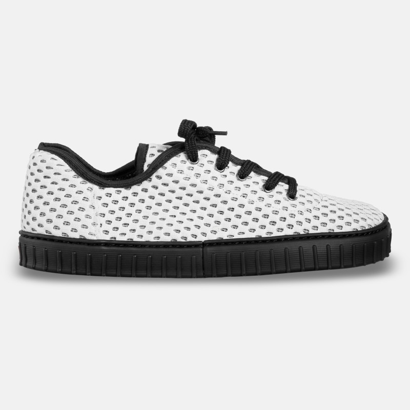 Dámské síťované barefoot tenisky - EVANS WHITE