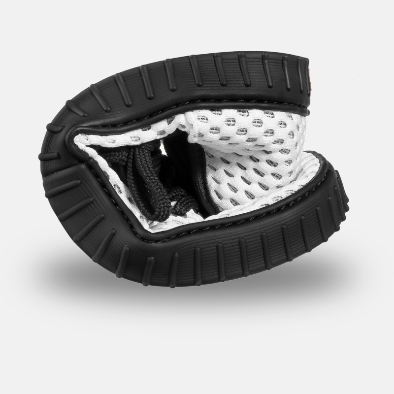 Pánské síťované barefoot tenisky - EVANS BLACK