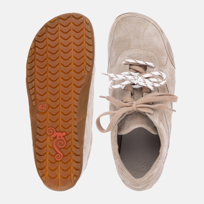 Pánské barefoot tenisky- LEGEND - SAND SUEDE