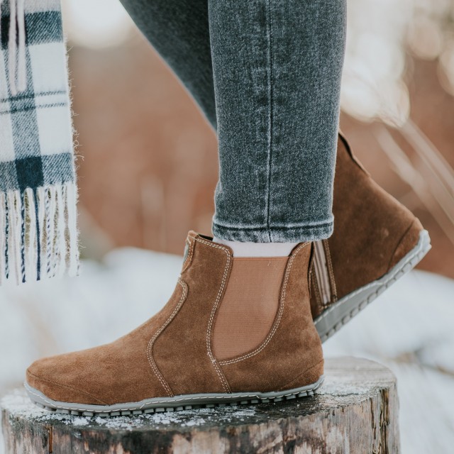 Barfußstiefel für Herren - Lupino Cognac