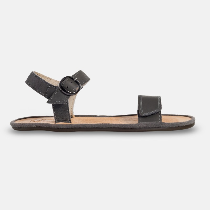Dámské barefoot sandály z kůže - SUNNY GRAY