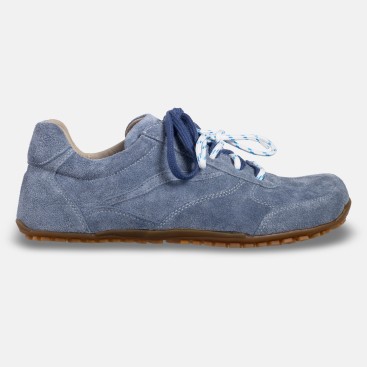 Pánské barefoot tenisky- LEGEND - INDIGO SUEDE