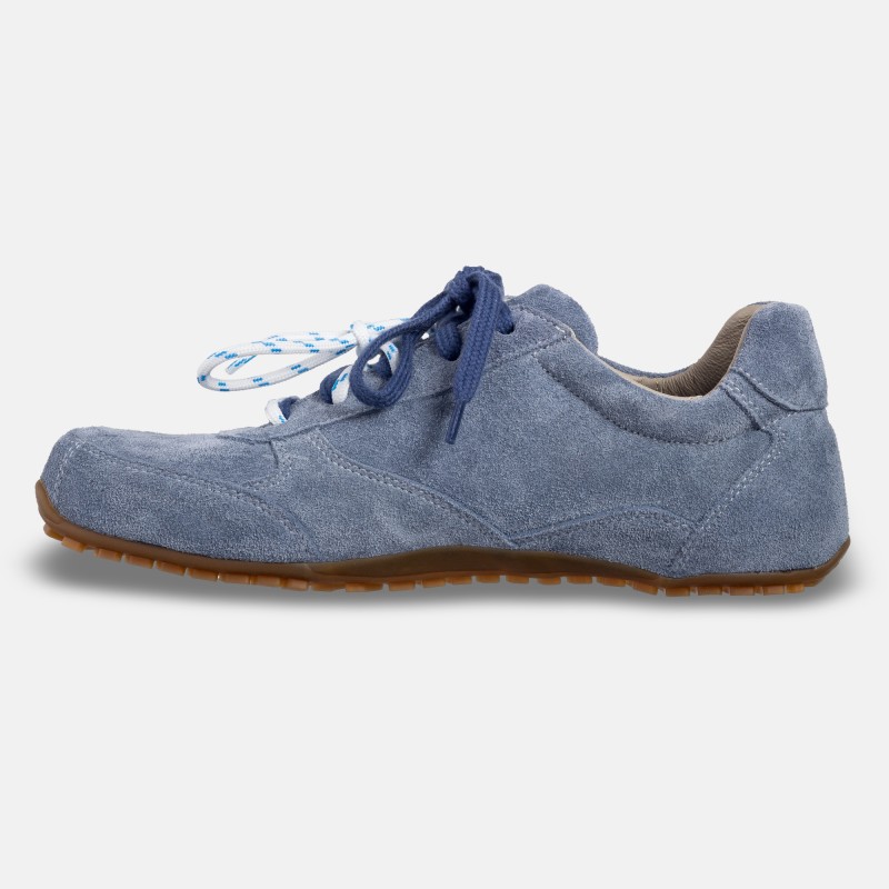 Pánské barefoot tenisky- LEGEND - INDIGO SUEDE