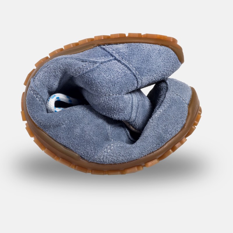 Pánské barefoot tenisky- LEGEND - INDIGO SUEDE