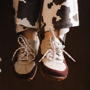 Dámské barefoot tenisky- LEGEND - CLARET