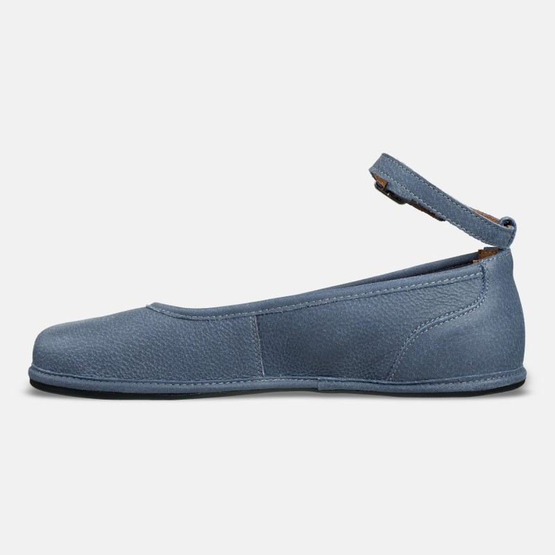 Elegantes zapatos barefoot para mujer - ADA BLUE