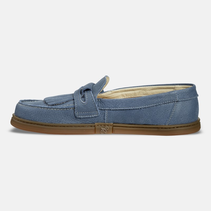 Mocasines descalzos para hombre - Pienza Blue